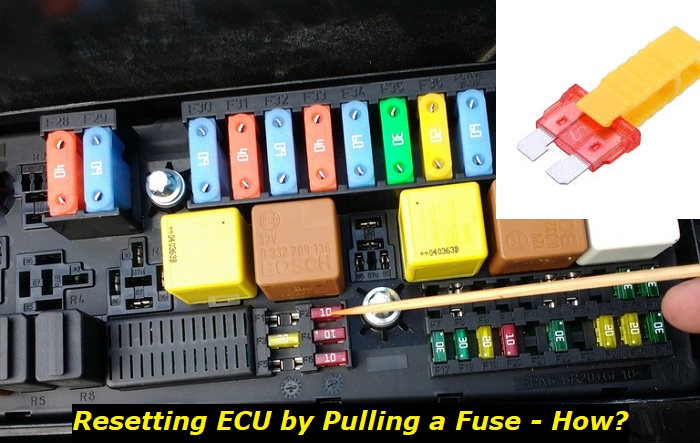 resetting ecu by pulling fuse